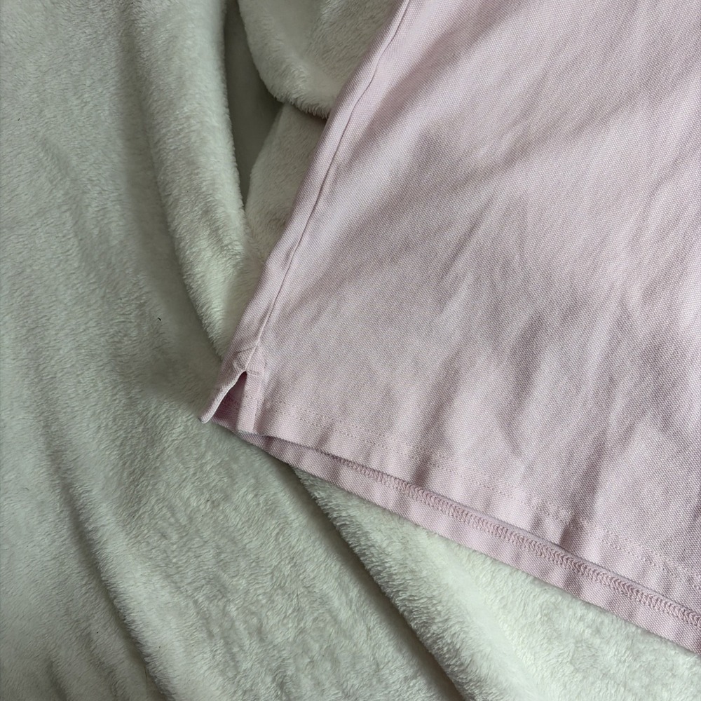 Calvin Klein Women's Pink Preppy 2 Button Front Shirt XL Collared Y2K 90s Retro - Picture 5 of 10
